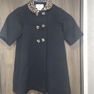 Sally Membrey For Norman Marcus Size 3T Vintage Girls Coat